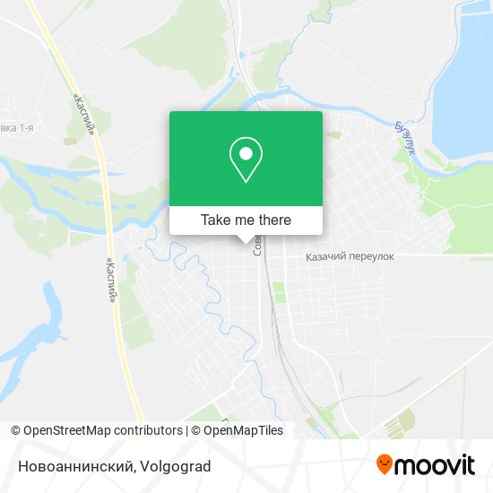 Новоаннинский map
