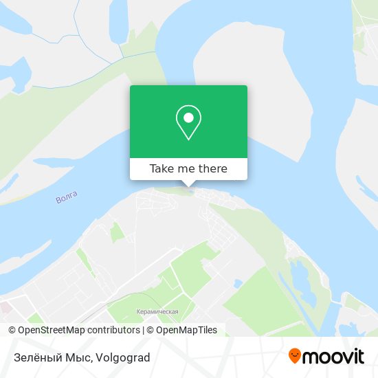 Зелёный Мыс map