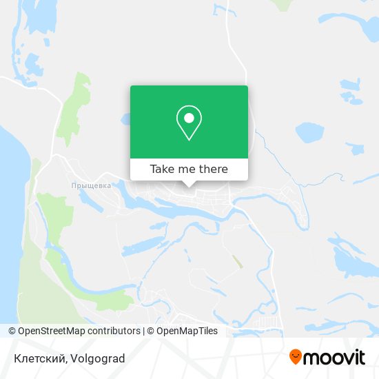 Клетский map