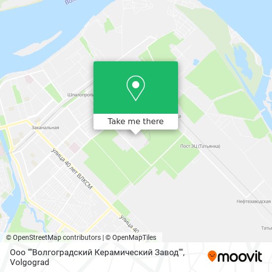 Ооо ""Волгоградский Керамический Завод"" map