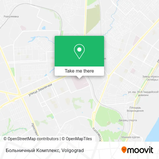 Больничный Комплекс map