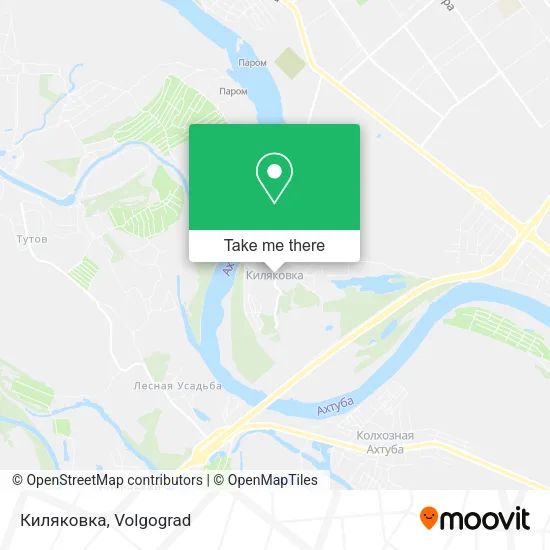Киляковка map