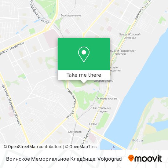 Воинское Мемориальное Кладбище map