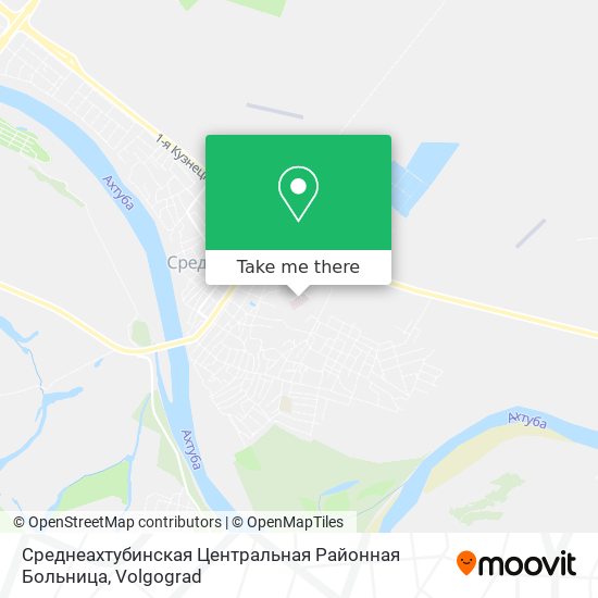 Среднеахтубинская Центральная Районная Больница map