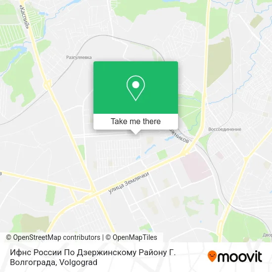 Ифнс России По Дзержинскому Району Г. Волгограда map