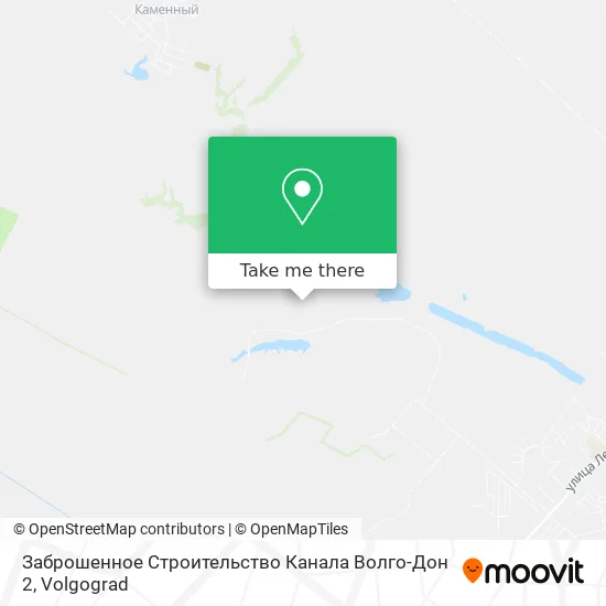 Заброшенное Строительство Канала Волго-Дон 2 map