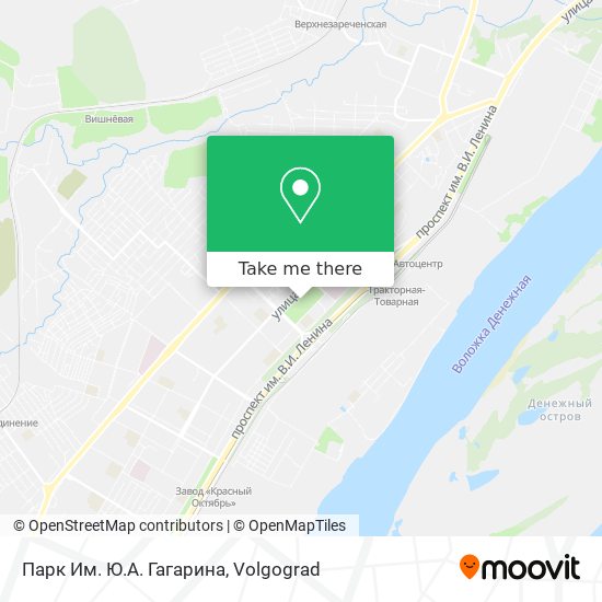 Парк Им. Ю.А. Гагарина map