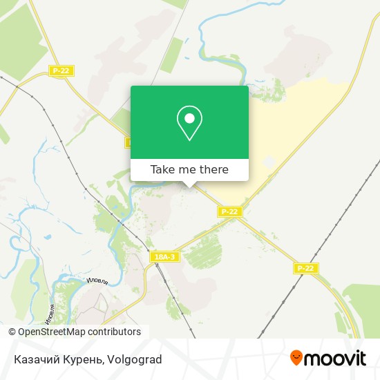Казачий Курень map