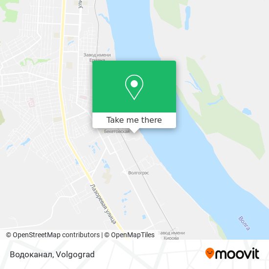 Водоканал map