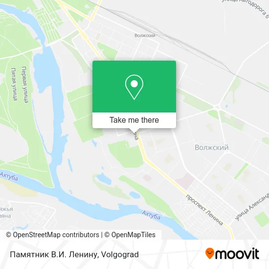 Памятник В.И. Ленину map