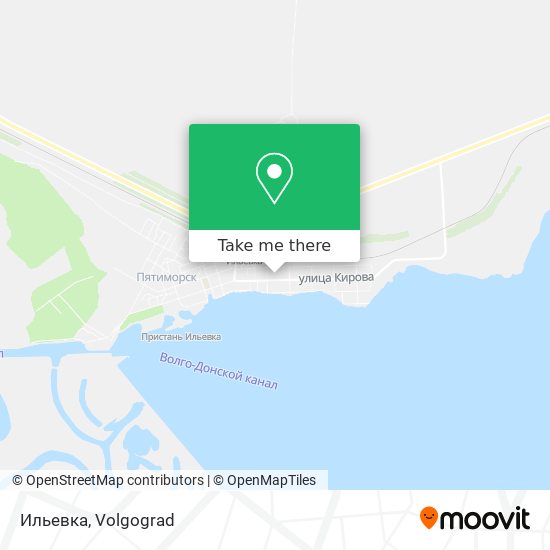 Ильевка map