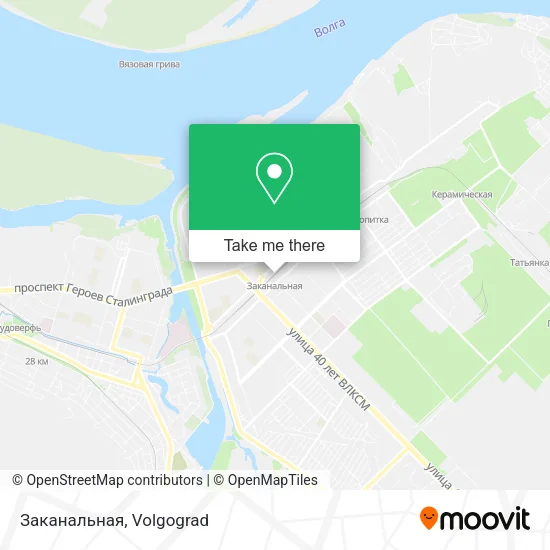 Заканальная map