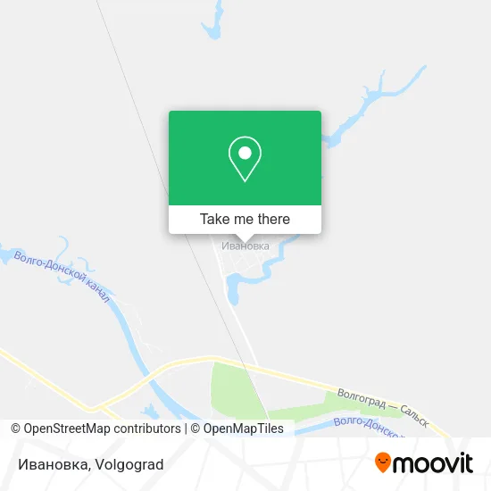 Ивановка map