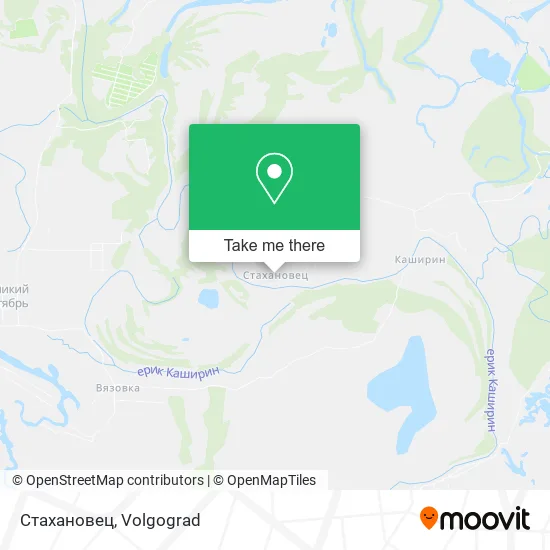 Стахановец map