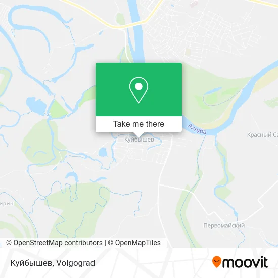 Куйбышев map