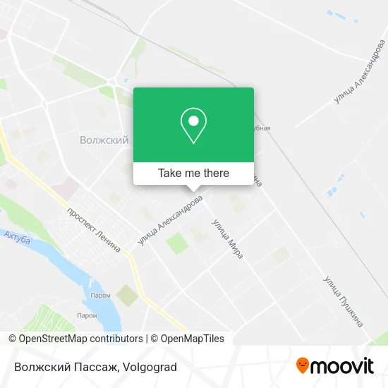 Волжский Пассаж map