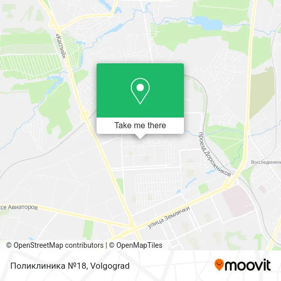Поликлиника №18 map