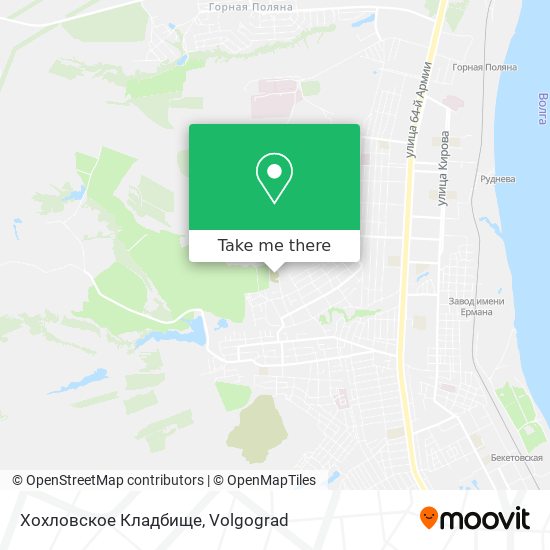 Хохловское Кладбище map