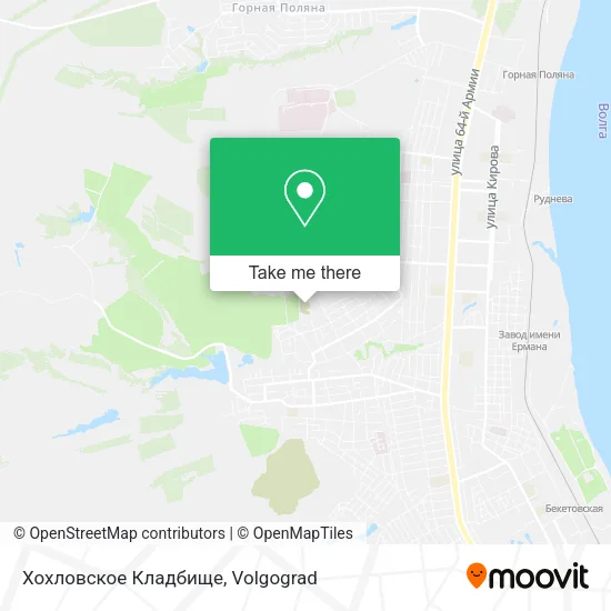 Хохловское Кладбище map