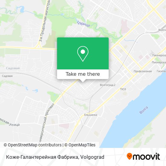 Коже-Галантерейная Фабрика map