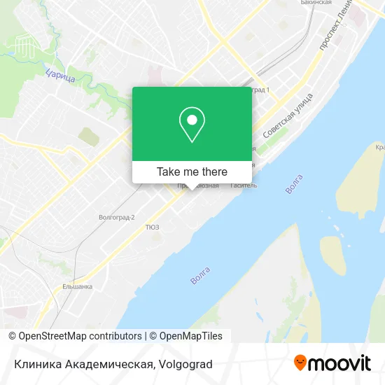 Клиника Академическая map