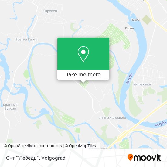 Снт ""Лебедь"" map