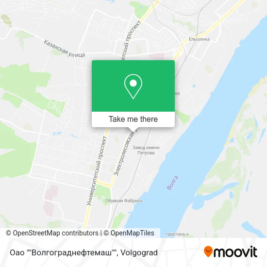 Оао ""Волгограднефтемаш"" map