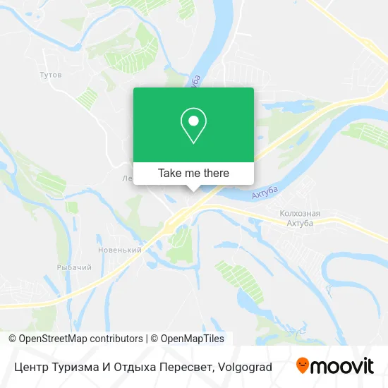 Центр Туризма И Отдыха Пересвет map