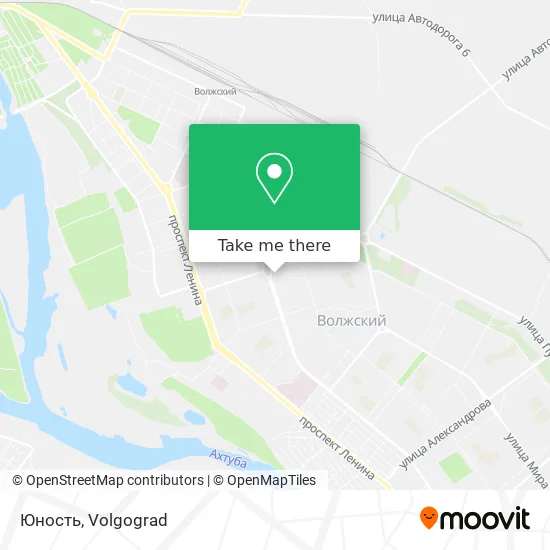 Юность map