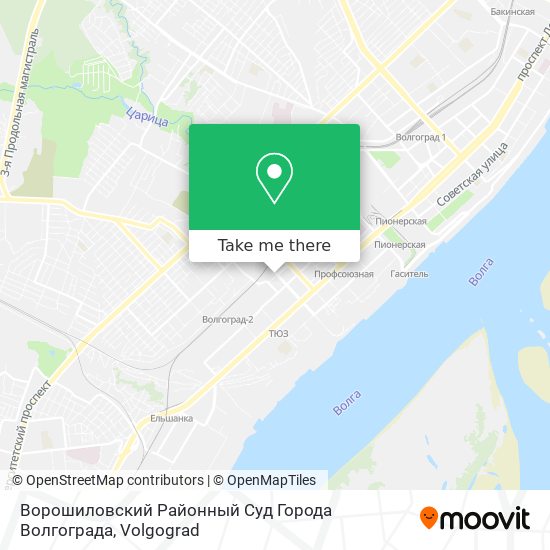 Ворошиловский Районный Суд Города Волгограда map