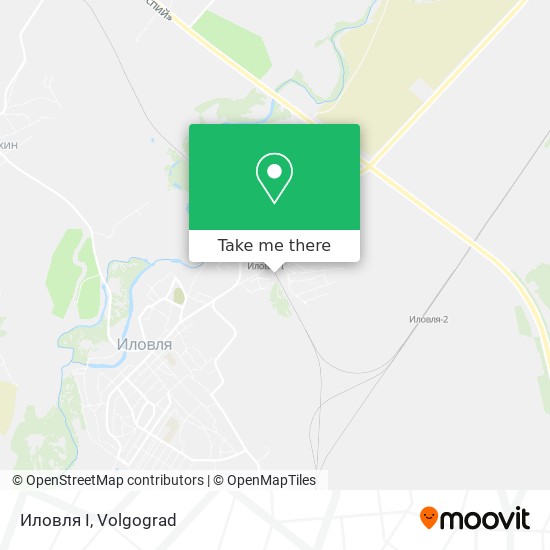 Иловля I map