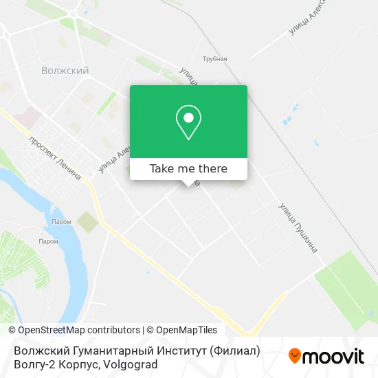 Волжский Гуманитарный Институт (Филиал) Волгу-2 Корпус map