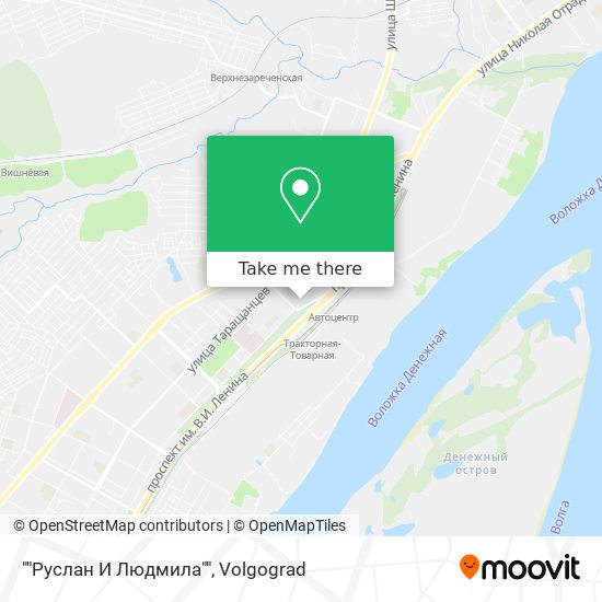 ""Руслан И Людмила"" map