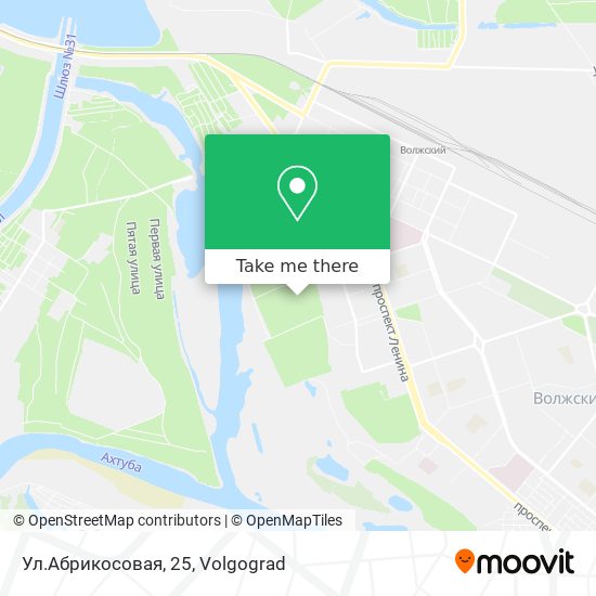 Ул.Абрикосовая, 25 map
