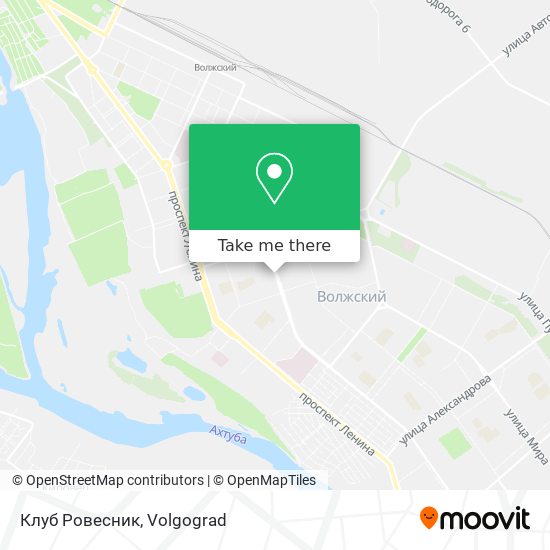 Клуб Ровесник map