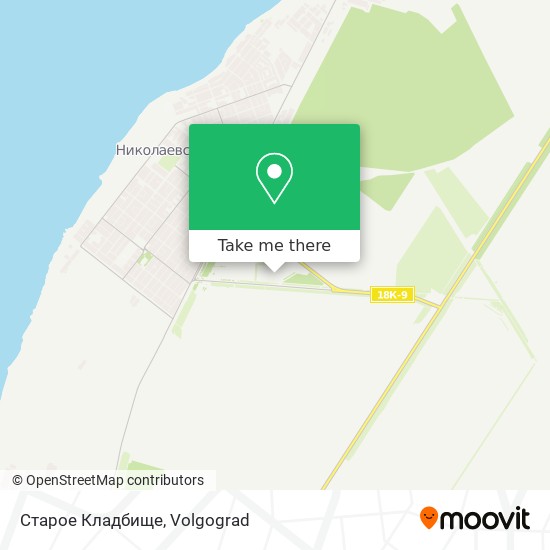 Старое Кладбище map