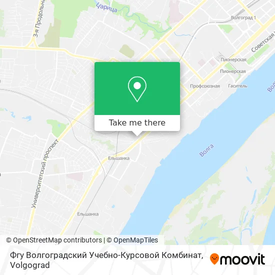 Фгу Волгоградский Учебно-Курсовой Комбинат map