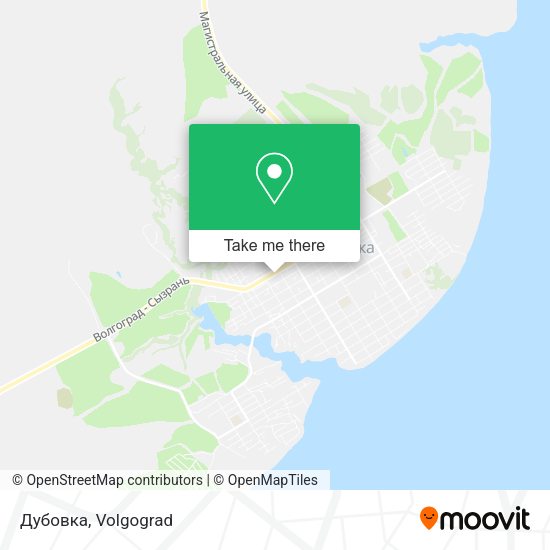 Дубовка map