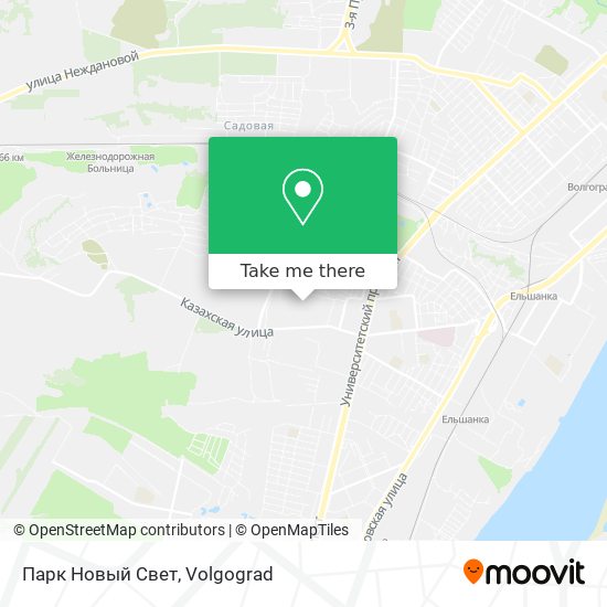 Парк Новый Свет map
