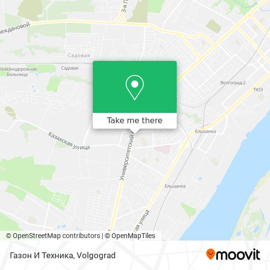 Газон И Техника map