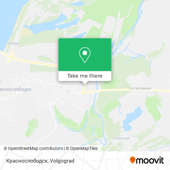 Краснослободск map