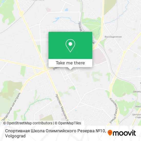 Спортивная Школа Олимпийского Резерва №10 map