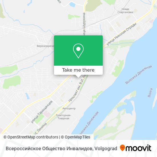 Всероссийское Общество Инвалидов map