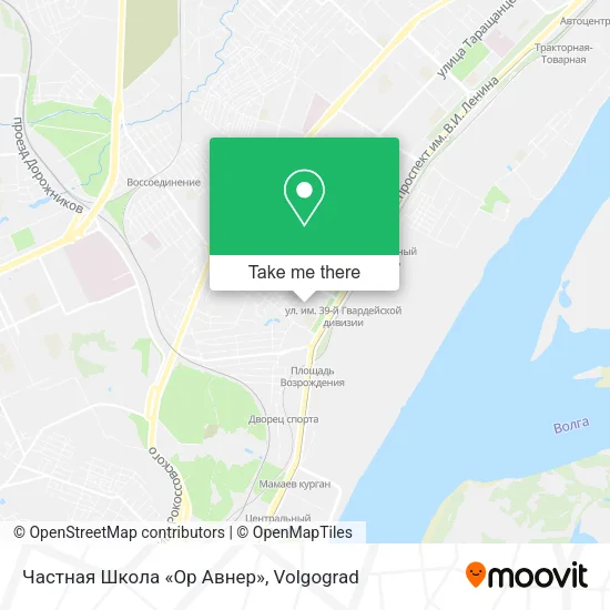 Частная Школа «Ор Авнер» map