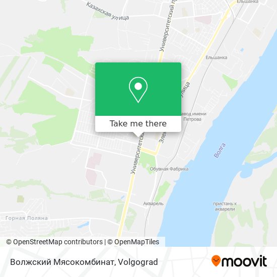 Волжский Мясокомбинат map