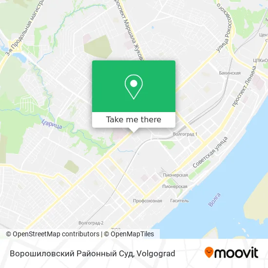 Ворошиловский Районный Суд map