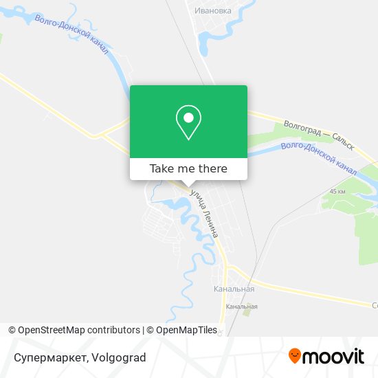 Супермаркет map