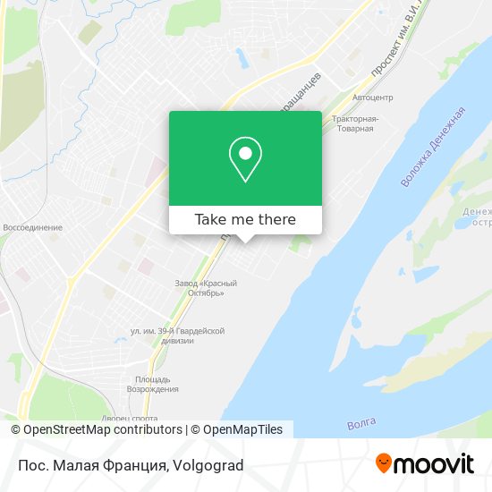 Пос. Малая Франция map