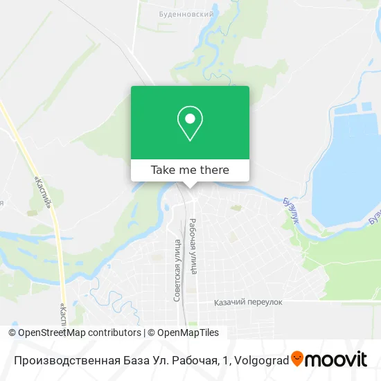 Производственная База Ул. Рабочая, 1 map