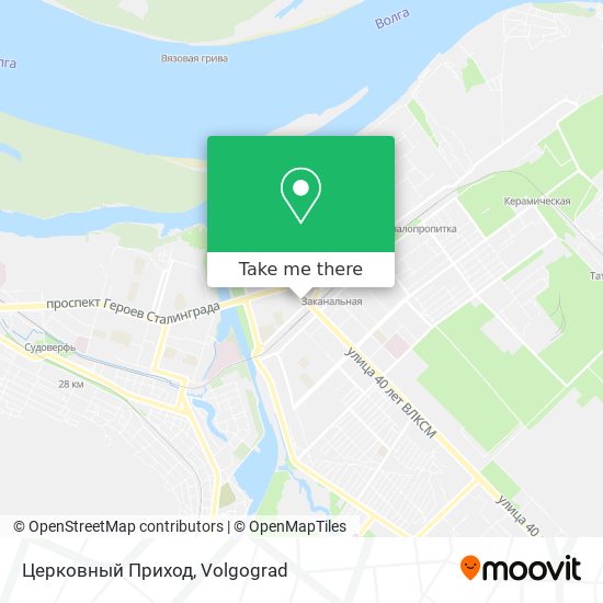 Церковный Приход map